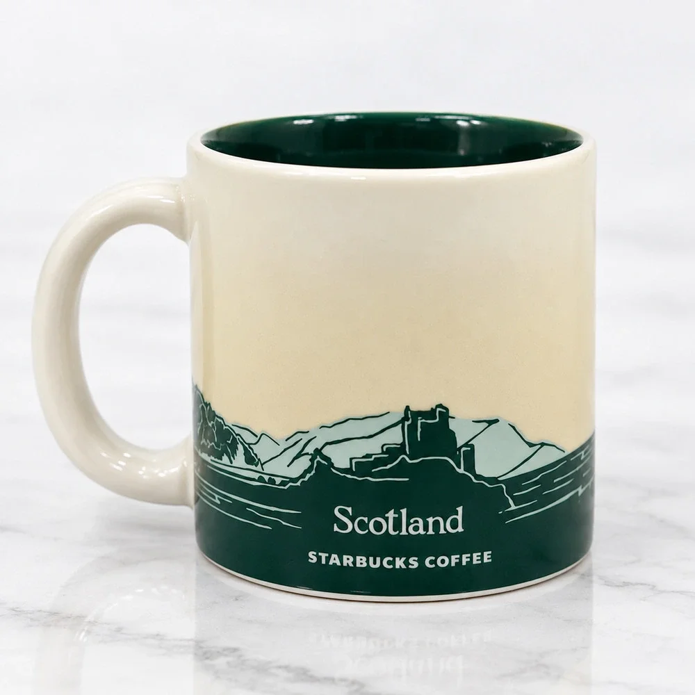 Starbucks Scotland Global Icon Collector Series Demitasse Espresso Mug 3 oz GUC